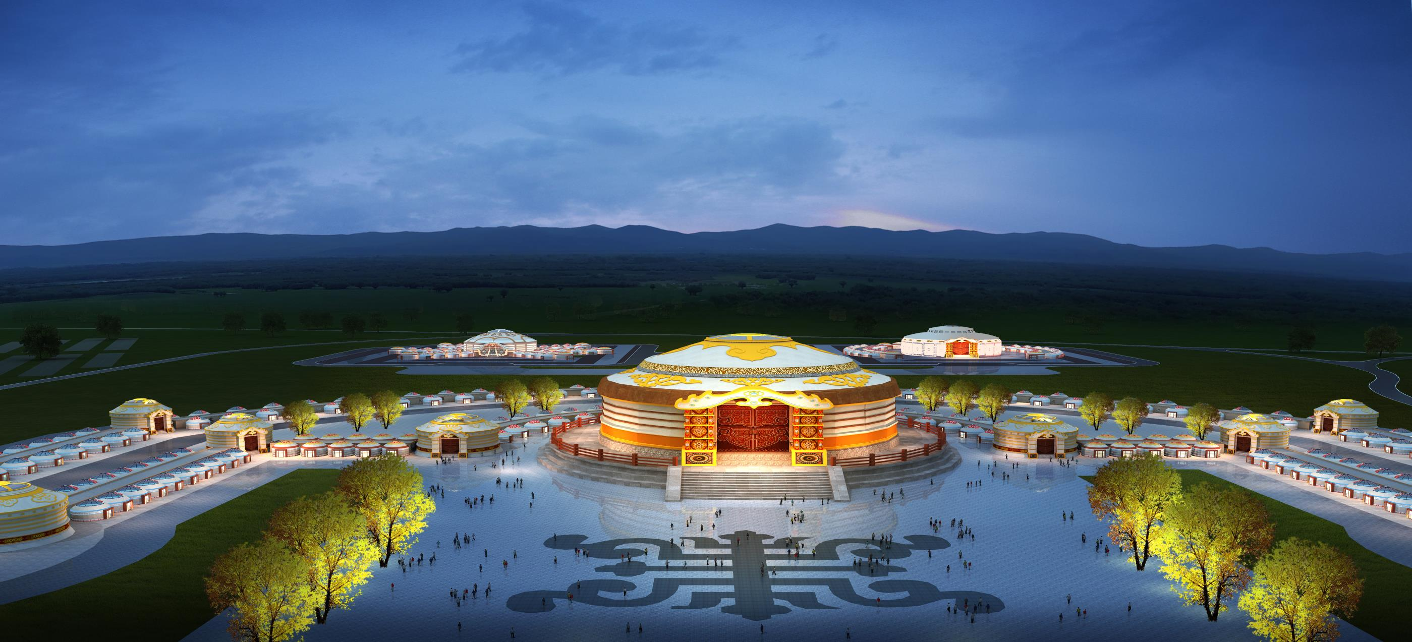 乌兰县旅游产业发展茶卡德都蒙古文化风情体验园建设项目